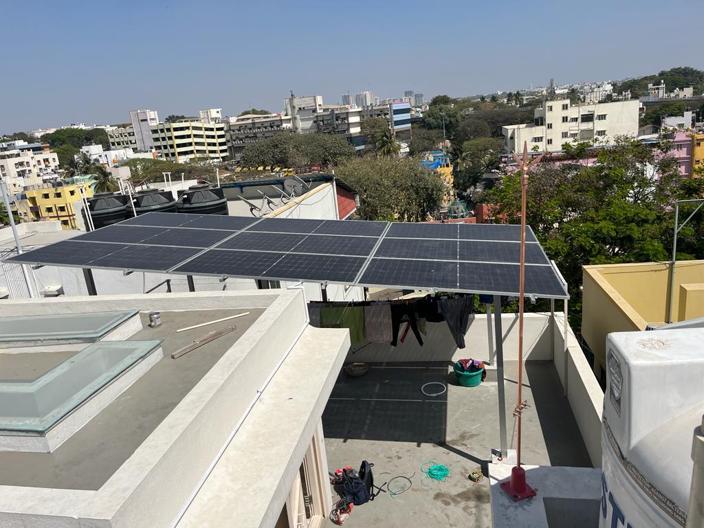 Smidzest solar rooftop solution